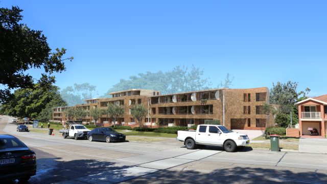 Artist render of new redevelopment in Maroubra