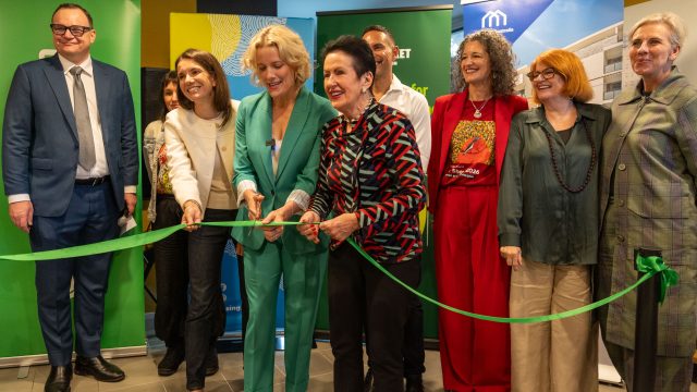 Minister Rose Jackson, Minister Claire O'Neil, Alex Greenwich, Lord Mayor Clover Moore, Matthew Kearney, Simone Parsons, Gowan Vyse, Claire Johnston