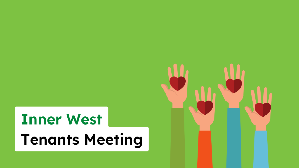 Inner West Tenants Meeting