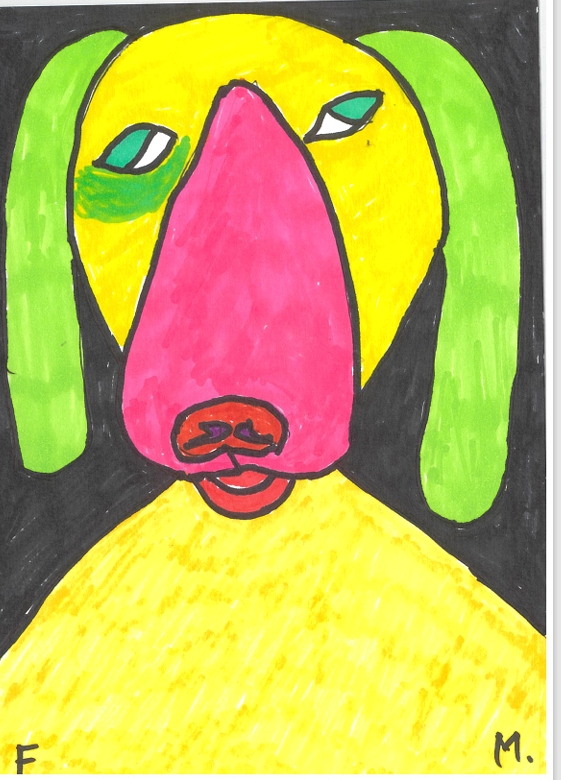 Self-portrait as a felix stray dog (A5)