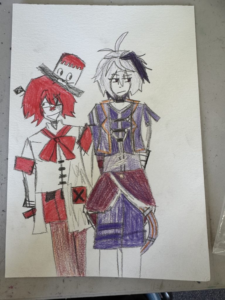 Vflower and Fukase (A5)