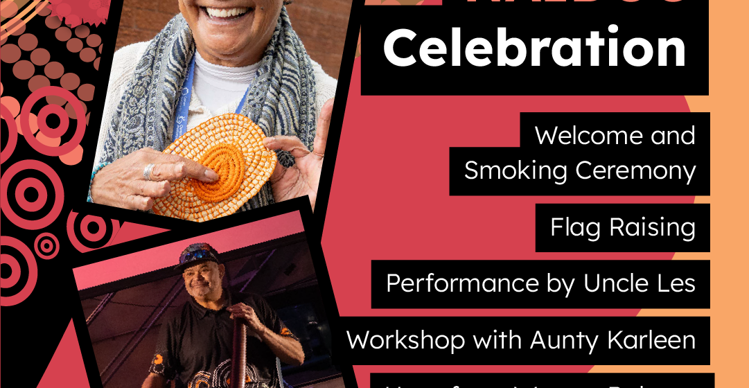 NAIDOC Week 2026 poster for Flag Raising Ceremony