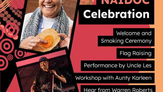 NAIDOC Week 2026 poster for Flag Raising Ceremony