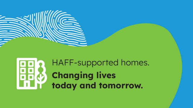 Graphic about HAFF changing lives