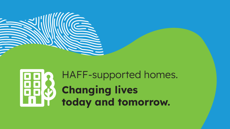 Graphic about HAFF changing lives